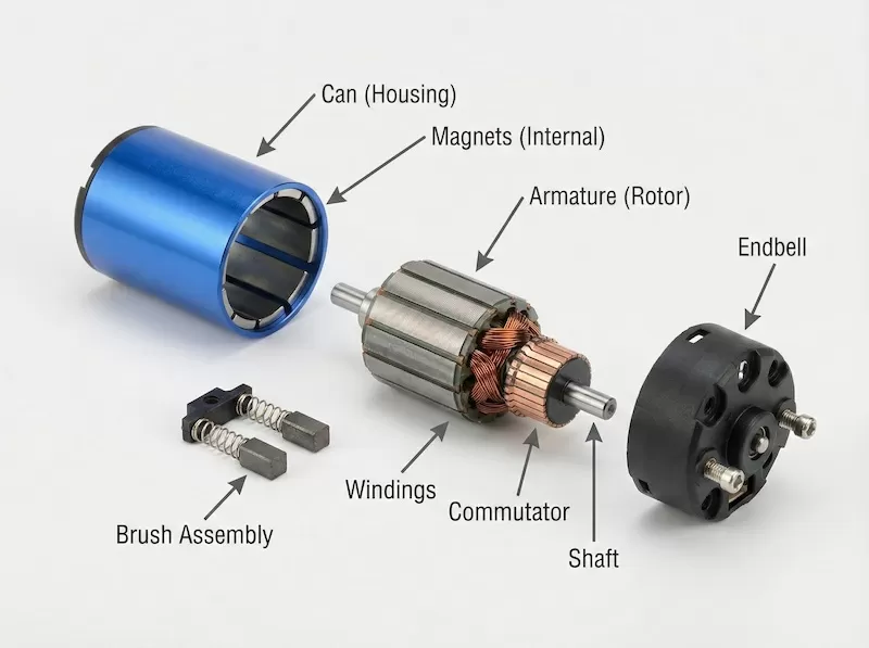 A Deep Dive into RC Electric Motor Components A Deep Dive into RC Electric Motor Components
