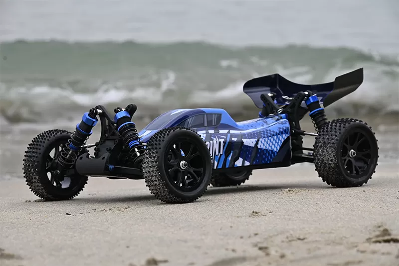 Buggy RC eléctrico todoterreno 4WD a escala 10 2,4G sin escobillas de alta velocidad RTR # RH1068