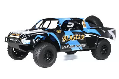 BLAST 2,0 1/10 escala 4WD todoterreno camión de campo corto eléctrico 2,4G cepillado alta velocidad RTR # RH1043SC