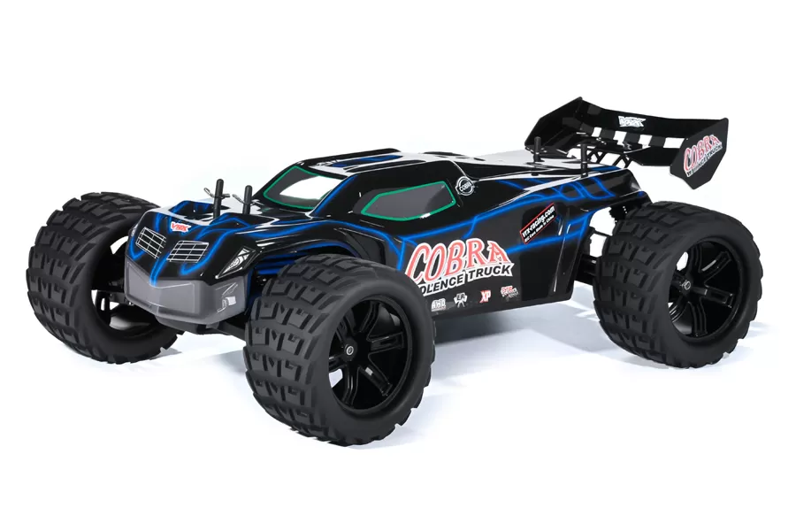 COBRA 1/8 escala 4WD todoterreno eléctrico RC Truggy 2,4G cepillado de alta velocidad RTR # RH817
