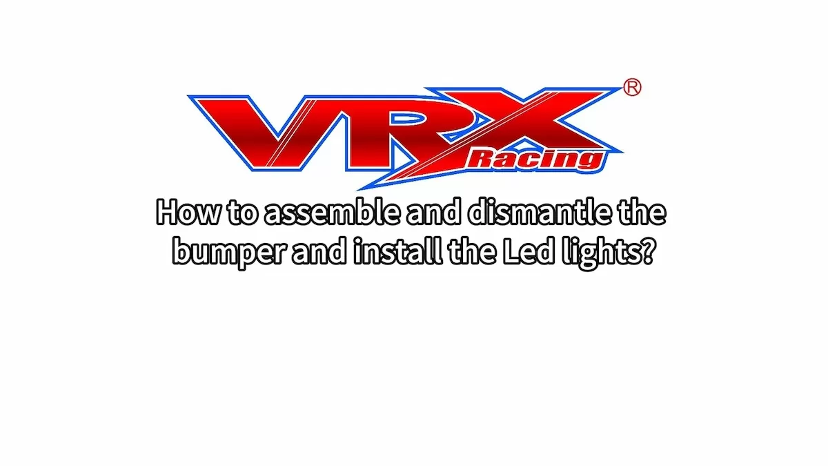 ¿Cómo montar y desmontar el parachoques e instalar las luces LED?