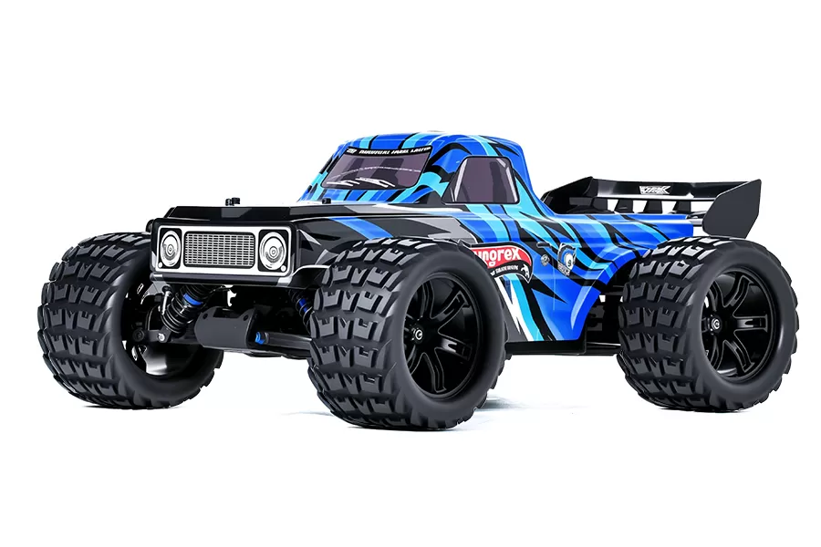 MEGREZ 1/10 escala 4WD todoterreno eléctrico RC Truggy 2,4G sin escobillas de alta velocidad RTR # RH1074