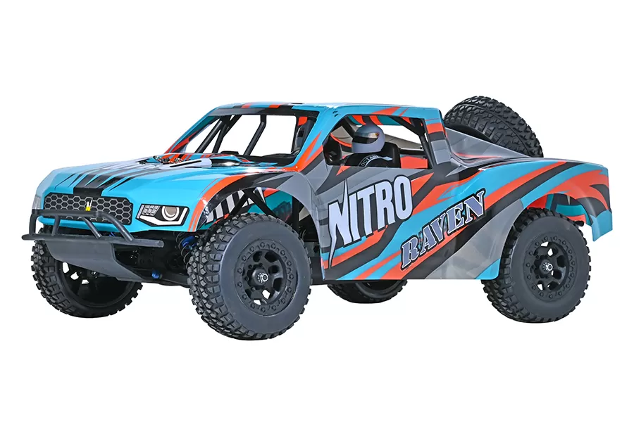 Camión de campo corto RC eléctrico de alta velocidad RTR # RH819 NITRO 1/8 escala 4WD todoterreno 2,4G