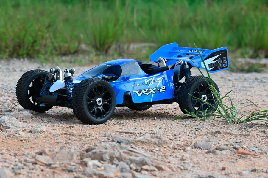 8 Escala 4WD Off-Road Nitro RC Buggy 2,4G Motor de Alta Velocidad Coche # RH802