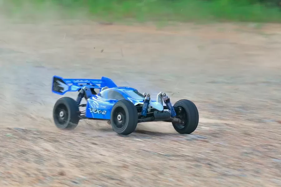 8 Escala 4WD Off-Road Nitro RC Buggy 2,4G Motor de Alta Velocidad Coche # RH802