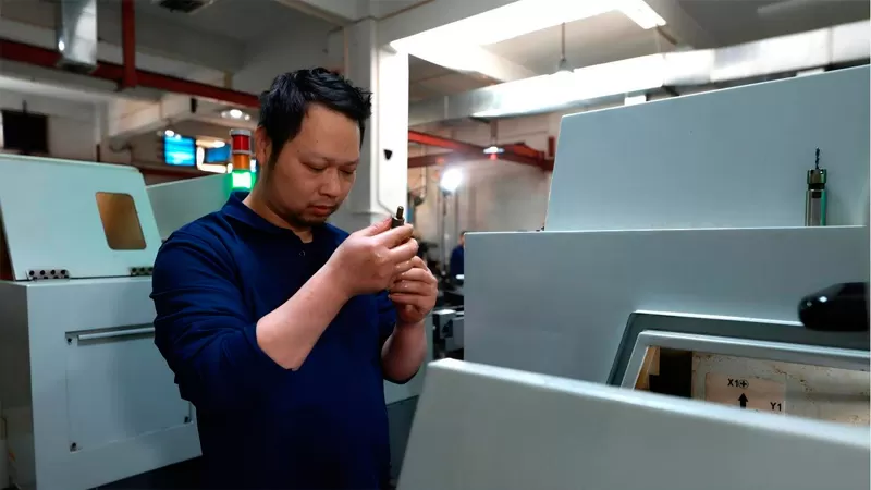 Equipo del Departamento de Plásticos y Metales