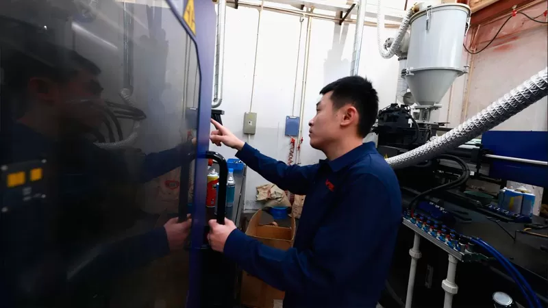 Equipo del Departamento de Plásticos y Metales