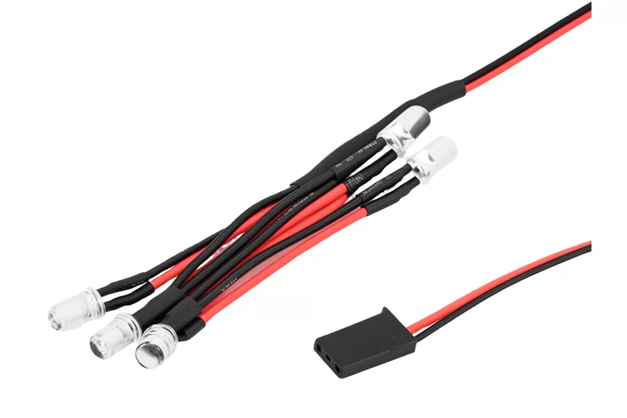 Kit de luz LED RC para orugas de coche RC # H0114
