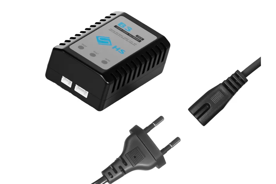 Cargador de equilibrio de batería RC Lipo 2S-3S 7,4 V-11,1 V para coche con control remoto sin escobillas # H0079