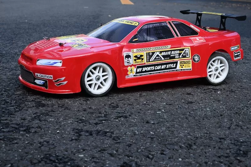 10 Escala 4WD en carretera RC Drift 2,4G cepillado de alta velocidad # RH1025D