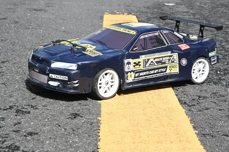 10 Escala 4WD en carretera RC Drift 2,4G cepillado de alta velocidad # RH1025D