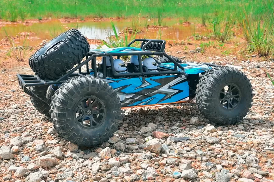 Buggy eléctrico todoterreno de arena 4x4 a escala 1:10, 2,4 GHz, sin escobillas, de alta velocidad, listo para conducir #RH1062