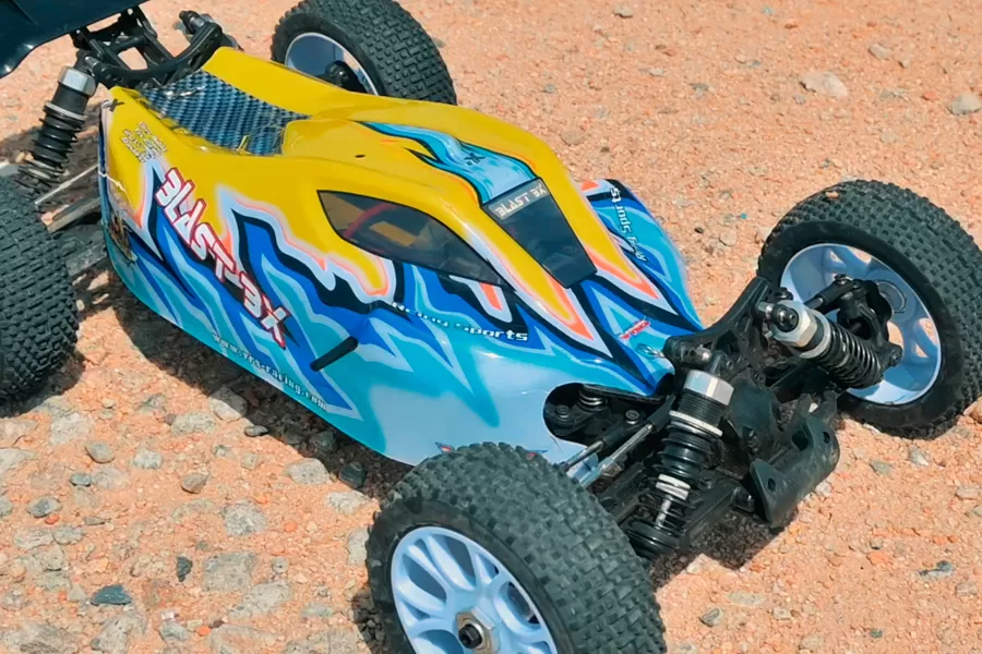 8 Escala 4WD Off-Road eléctrico RC Buggy 2,4G cepillado de alta velocidad RTR # RH815