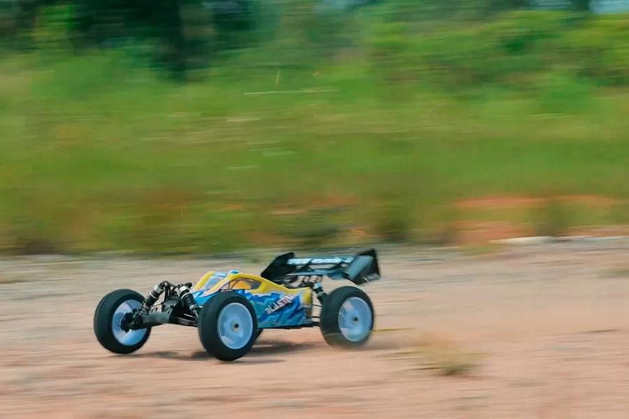 8 Escala 4WD Off-Road eléctrico RC Buggy 2,4G cepillado de alta velocidad RTR # RH815