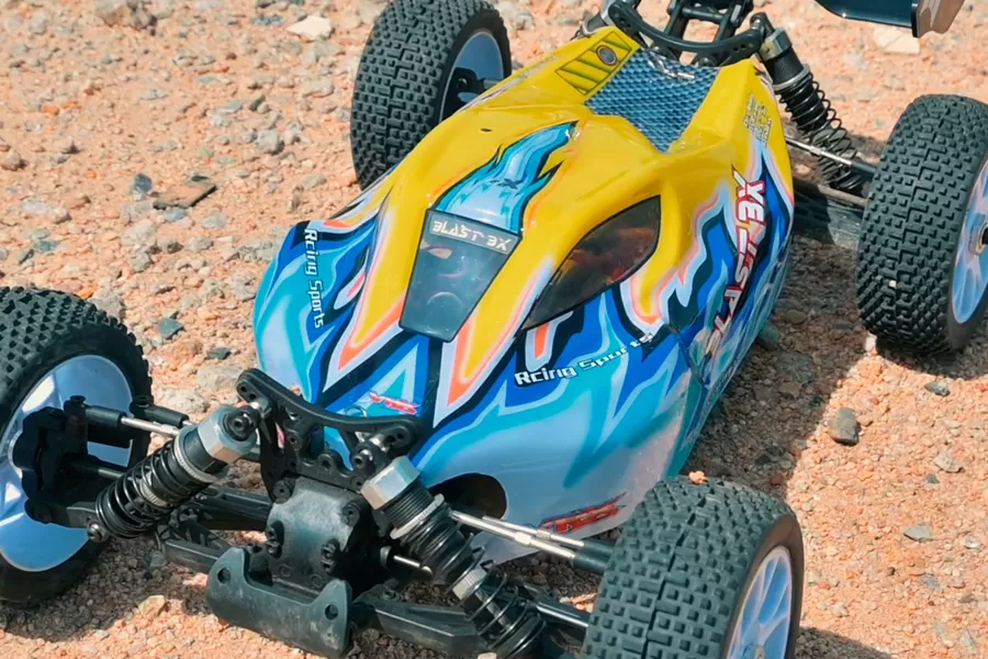 Buggy RC eléctrico todoterreno 4WD de 8 escalas 2,4G sin escobillas de alta velocidad RTR # RH816