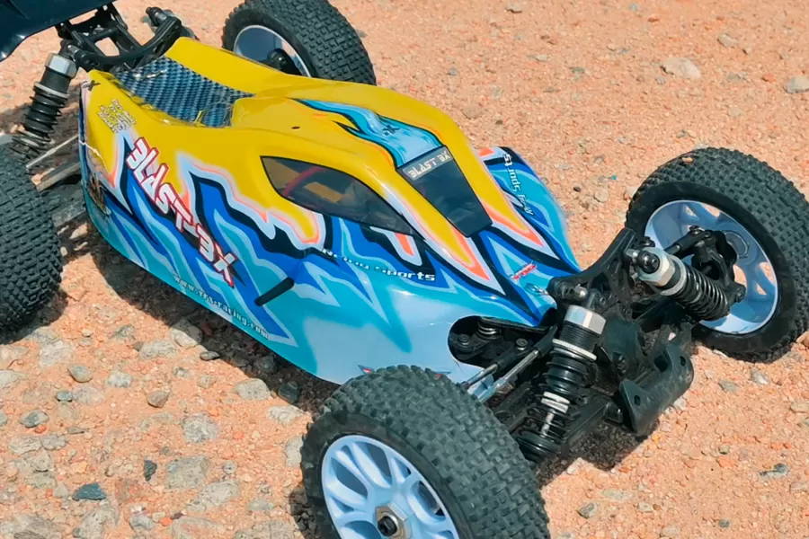 Buggy RC eléctrico todoterreno 4WD de 8 escalas 2,4G sin escobillas de alta velocidad RTR # RH816