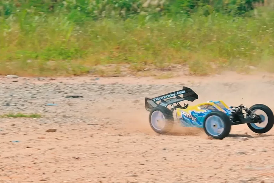 Buggy RC eléctrico todoterreno 4WD de 8 escalas 2,4G sin escobillas de alta velocidad RTR # RH816