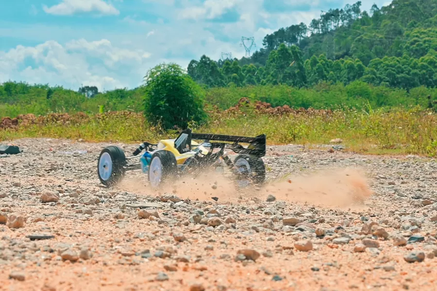 Buggy RC eléctrico todoterreno 4WD de 8 escalas 2,4G sin escobillas de alta velocidad RTR # RH816