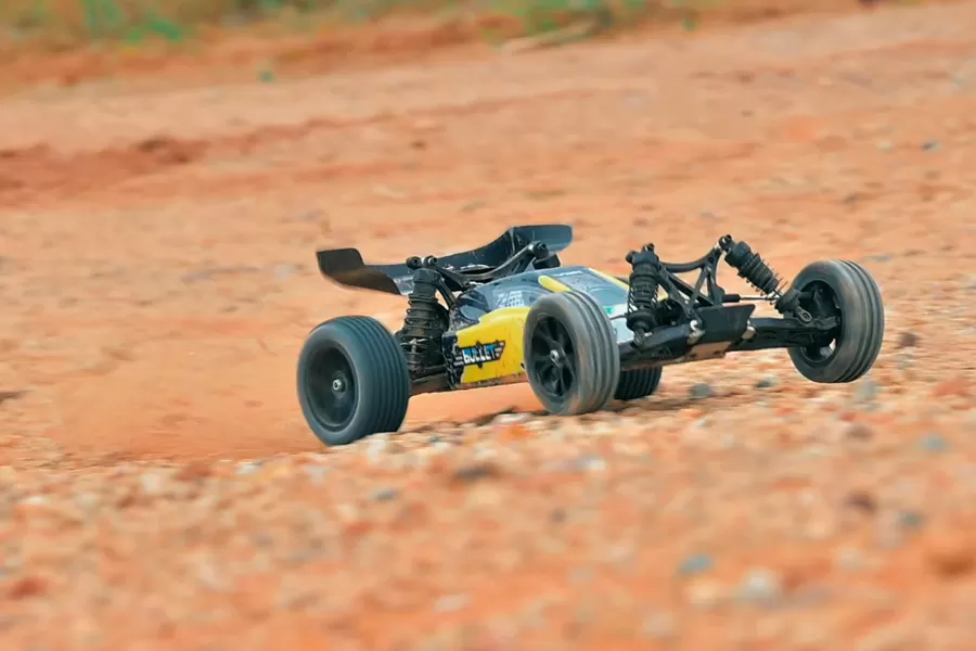 Buggy RC eléctrico todoterreno 2WD a escala 10 2,4G sin escobillas de alta velocidad RTR # RH2012