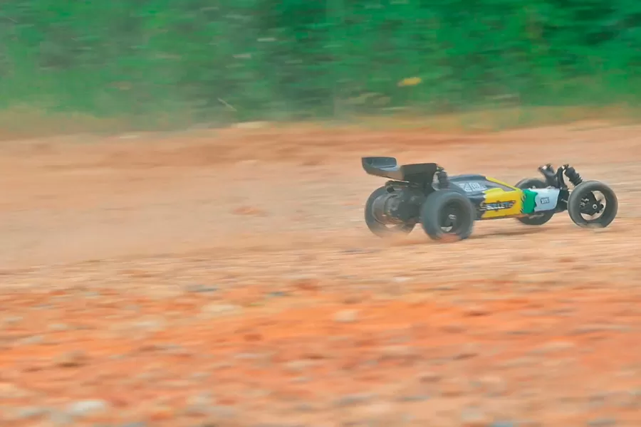 Buggy RC eléctrico todoterreno 2WD a escala 10 2,4G sin escobillas de alta velocidad RTR # RH2012