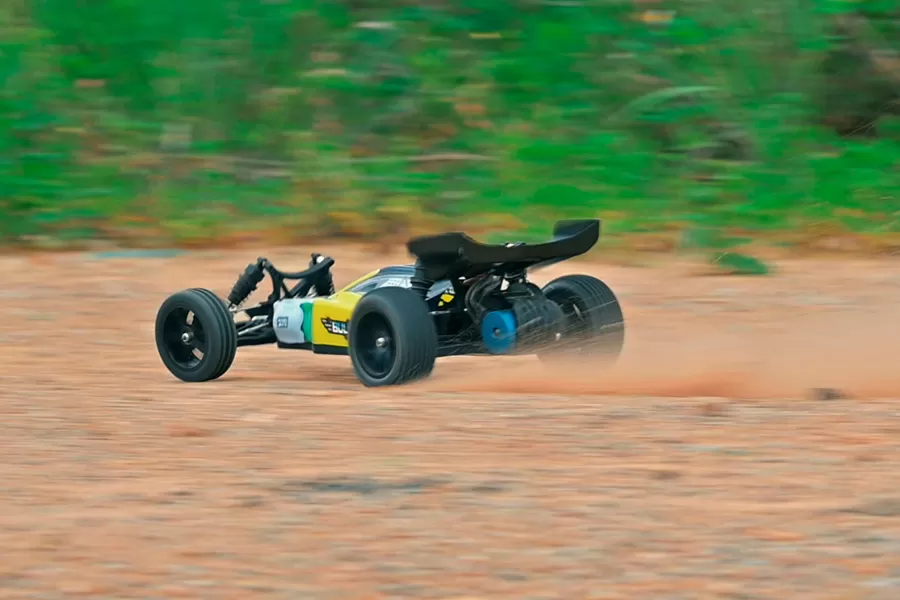 Buggy RC eléctrico todoterreno 2WD a escala 10 2,4G sin escobillas de alta velocidad RTR # RH2012
