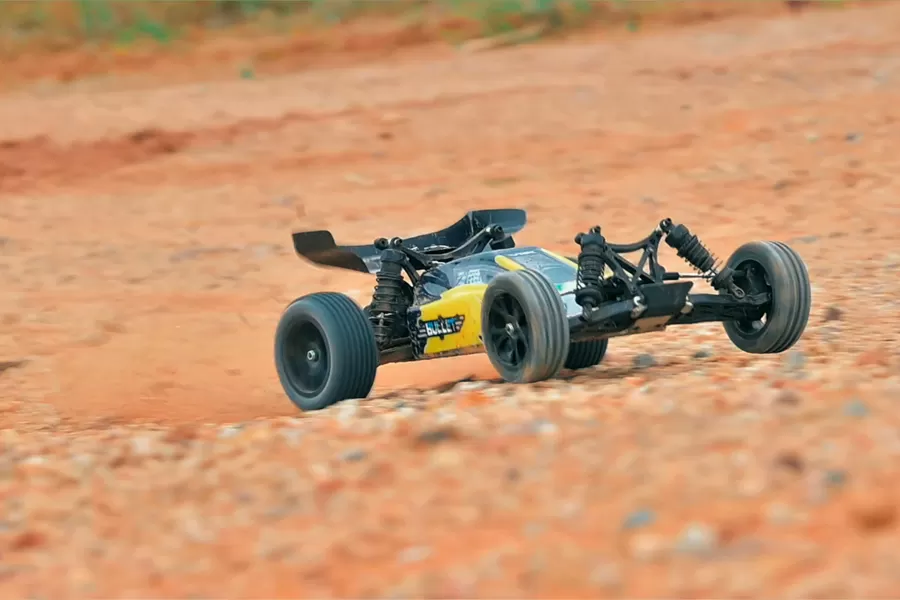 10 Escala 2WD en carretera eléctrico cepillado RC Buggy RTR 2,4G # RH2011