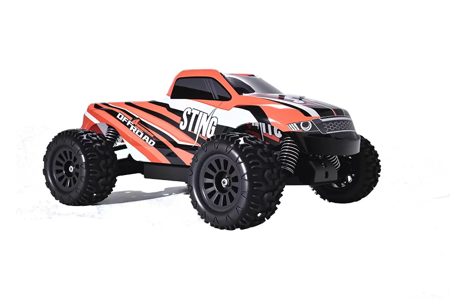 18 Escala 4WD Off Road eléctrico cepillado RC Monster Truck RTR 2,4G # RH1811