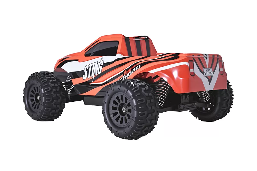 18 Escala 4WD Off Road eléctrico cepillado RC Monster Truck RTR 2,4G # RH1811
