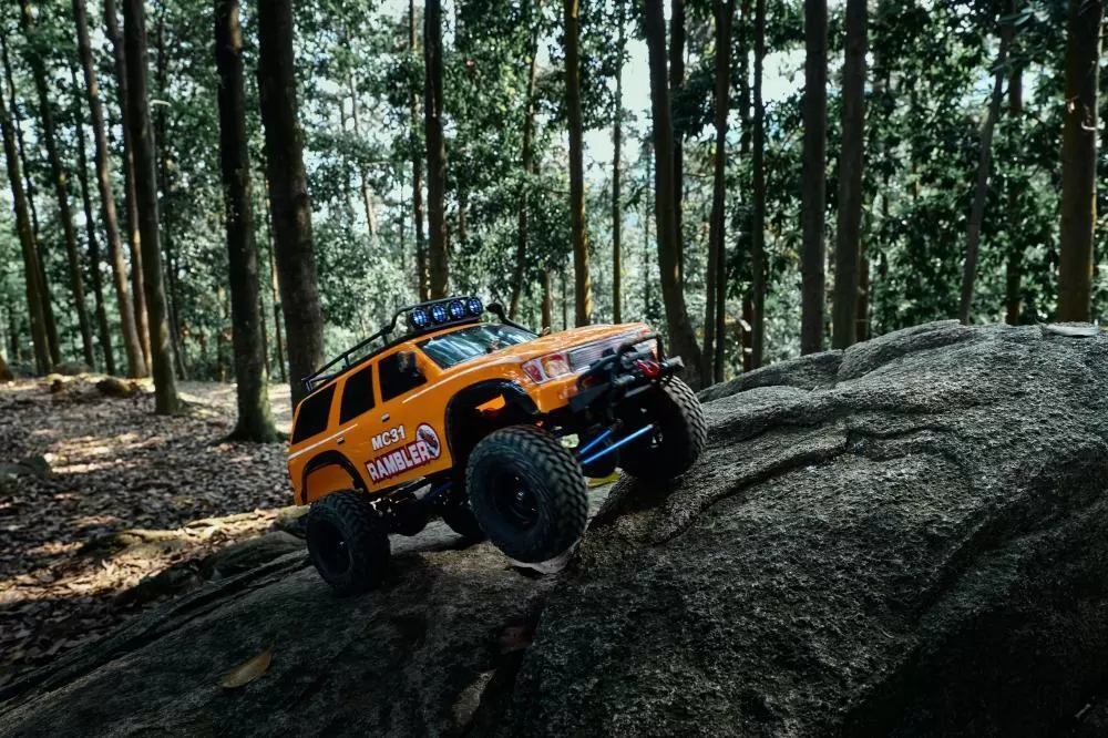 Escaparate del MC31 Rambler escala 1:10 4x4 de alto par, oruga eléctrica RTR #RH1052