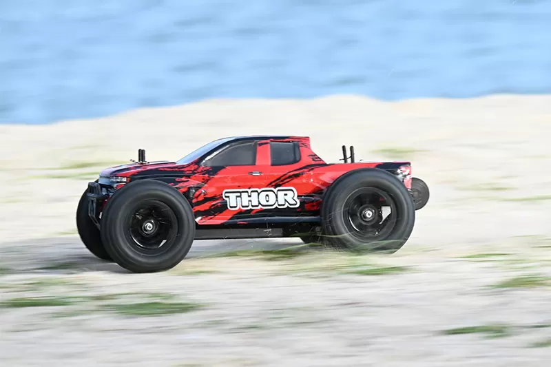 Truggy RC a escala 1:10 con tracción a las cuatro ruedas, propulsado por motor de nitro, de alta velocidad, 2,4 GHz #RH1002