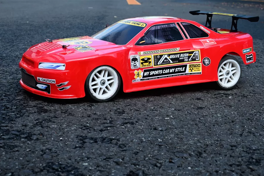 10 Escala 4WD en carretera RC Touring 2,4G sin escobillas de alta velocidad RTR # RH1026