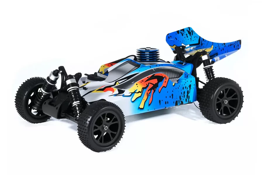 SPIRIT N2 1/10 escala 4WD todoterreno Nitro RC Buggy 2,4G Motor de alta velocidad para coche # RH1007
