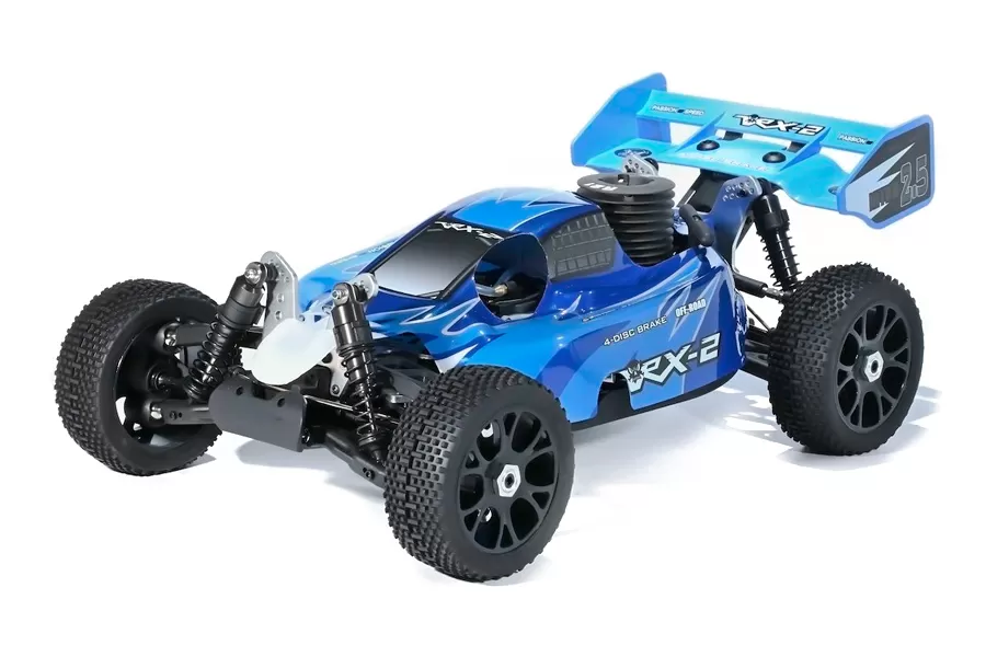 VRX-2 1/8 escala 4WD Off-Road Nitro RC Buggy 2,4G Motor de alta velocidad para coche # RH802