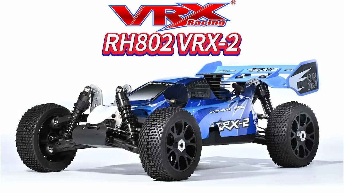 VRX-2 (RH802) Nitro Buggy Unboxing: Un profundo buceo en el poder crudo de 1/8 escala Nitro Racing