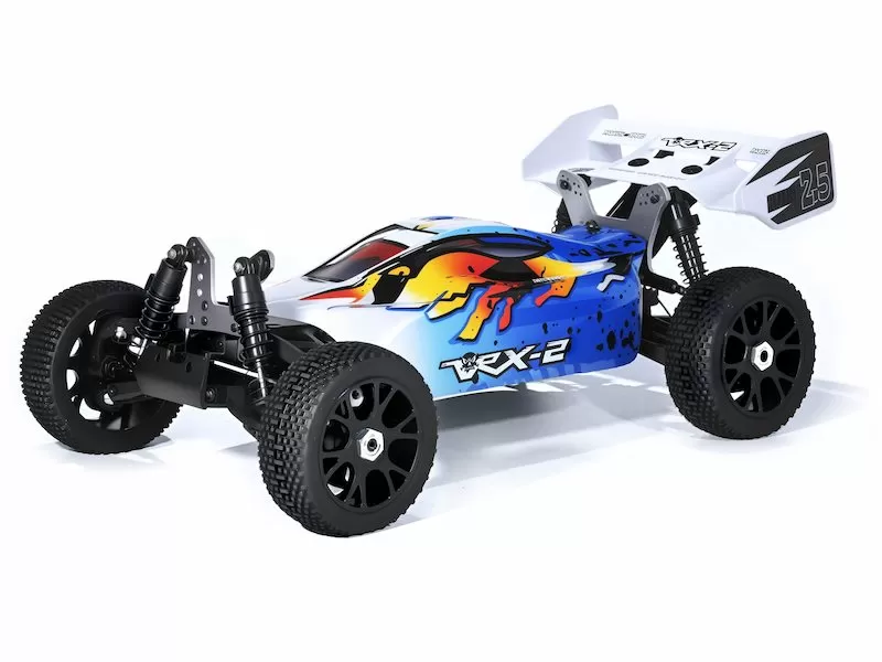 VRX-2E 1/8 RC sin escobillas Buggy RTR Manual de instrucciones # RH812