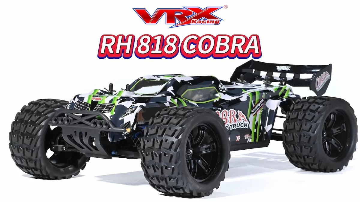 VRX COBRA RH818 Unboxing: Un profundo buceo en el truggy de ataque sin escobillas de alta velocidad de VRX Racing