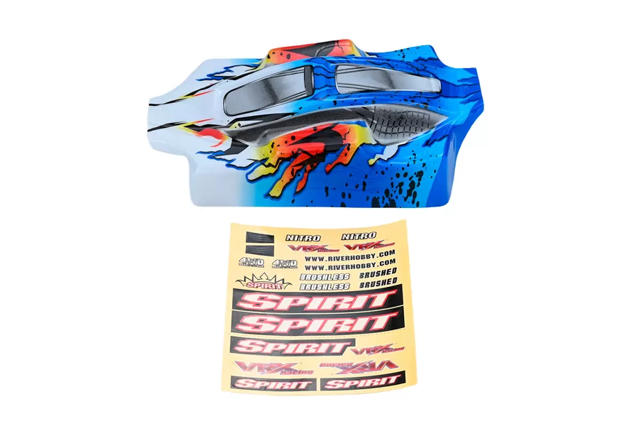 Carcasa de carrocería RC de PVC VRX para 1/10 báscula RC Buggy # R0070BL