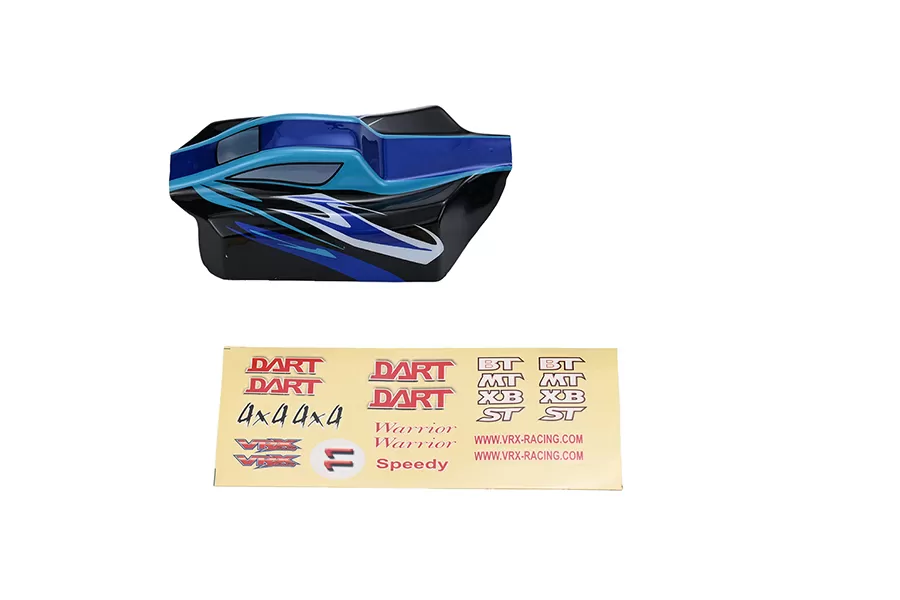 Carcasa de carrocería RC de PVC VRX para coche a escala 1/10 RC, coche # R0157