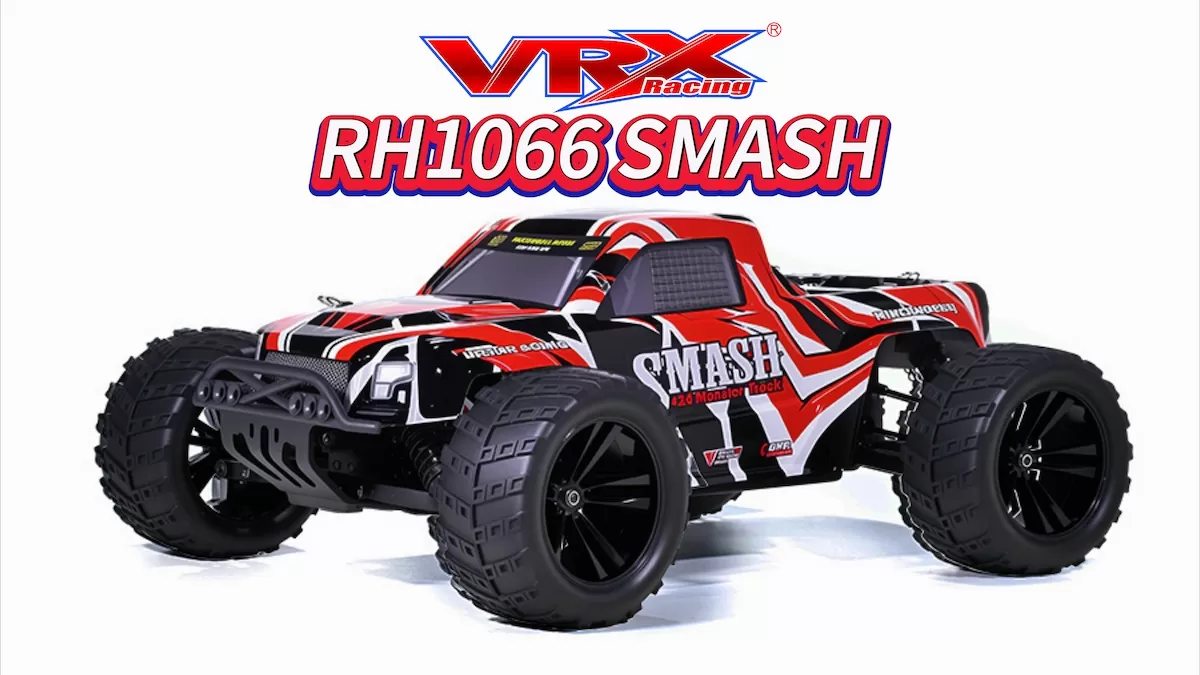 VRX SMASH RH1066 Unboxing: Un profundo buceo en el camión monstruo de ataque sin escobillas de alta velocidad de VRX Racing