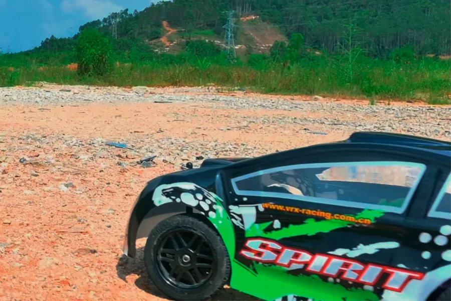 XR16 1/16 escala 4WD todoterreno eléctrico RC Rally 2,4G sin escobillas de alta velocidad RTR # RH1612